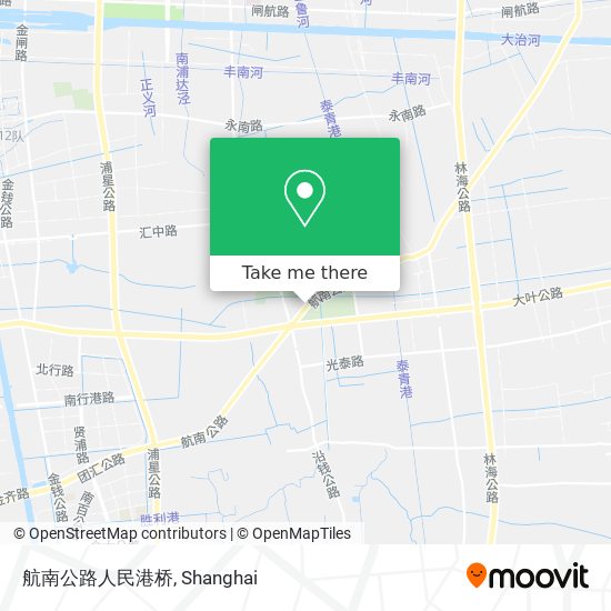 航南公路人民港桥 map