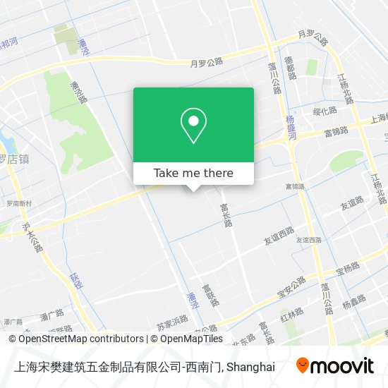 上海宋樊建筑五金制品有限公司-西南门 map
