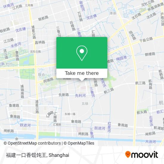 福建一口香馄饨王 map