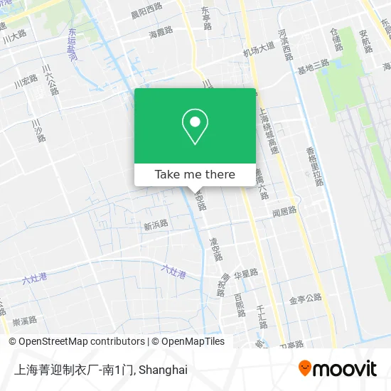 上海菁迎制衣厂-南1门 map