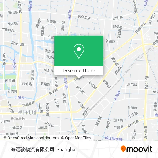上海远骏物流有限公司 map