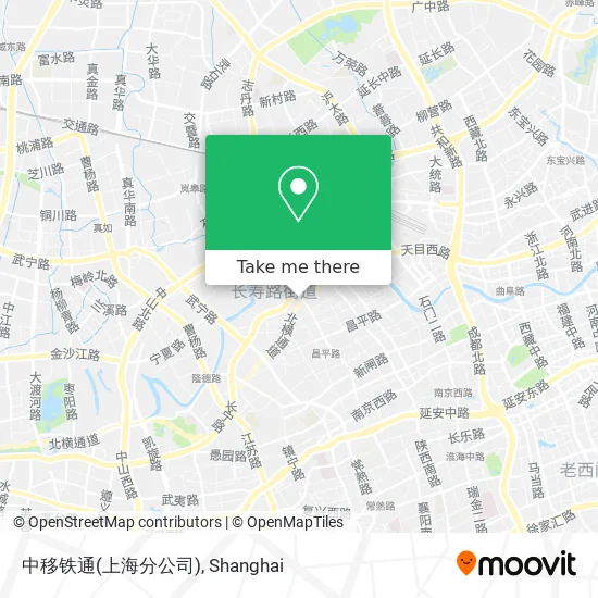 中移铁通(上海分公司) map