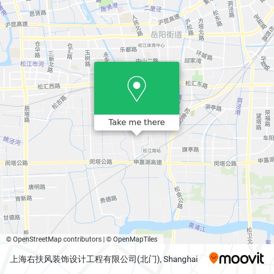 上海右扶风装饰设计工程有限公司(北门) map
