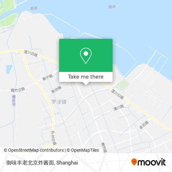 御味丰老北京炸酱面 map