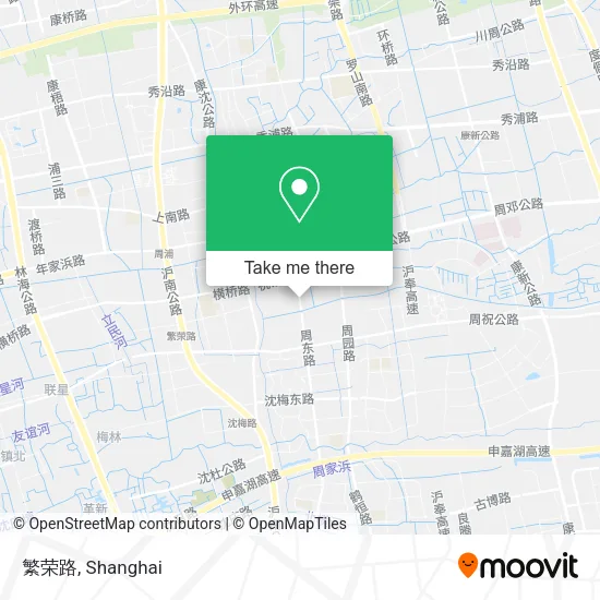繁荣路 map