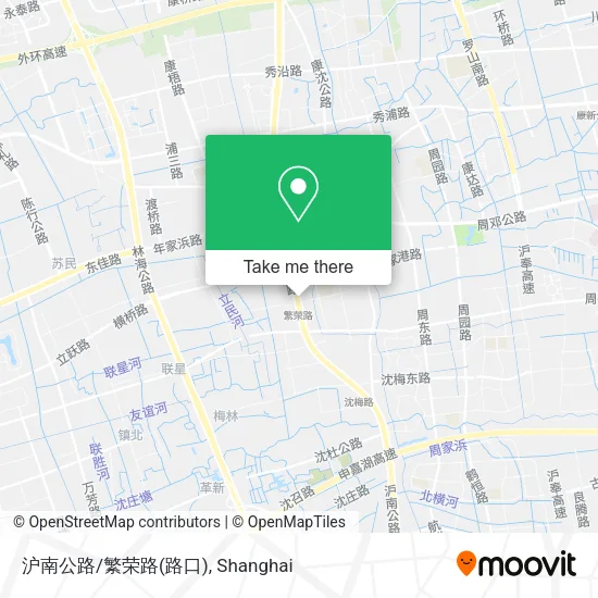 沪南公路/繁荣路(路口) map