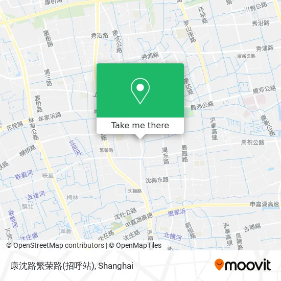 康沈路繁荣路(招呼站) map
