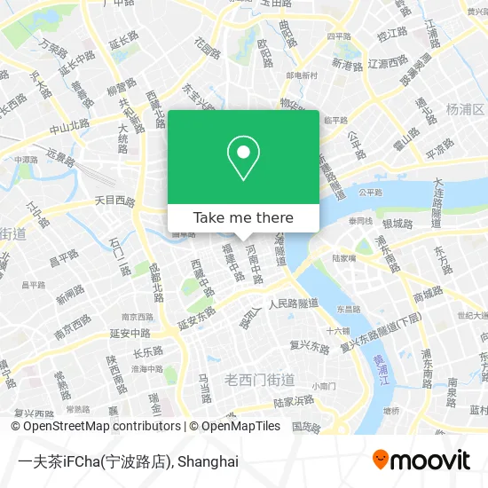 一夫茶iFCha(宁波路店) map