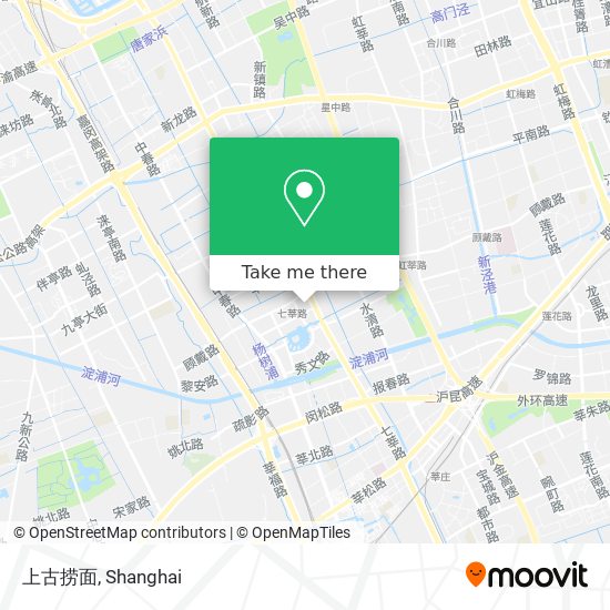 上古捞面 map