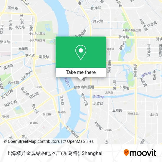 上海精异金属结构电器厂(东葛路) map