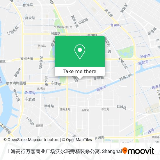上海高行万嘉商业广场沃尔玛旁精装修公寓 map