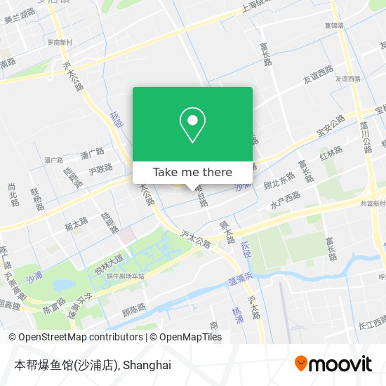 本帮爆鱼馆(沙浦店) map