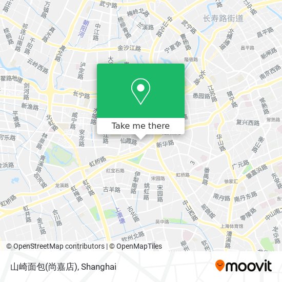 山崎面包(尚嘉店) map