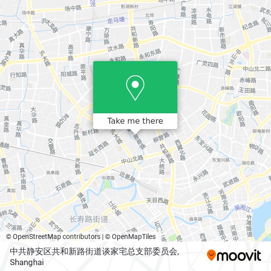 中共静安区共和新路街道谈家宅总支部委员会 map