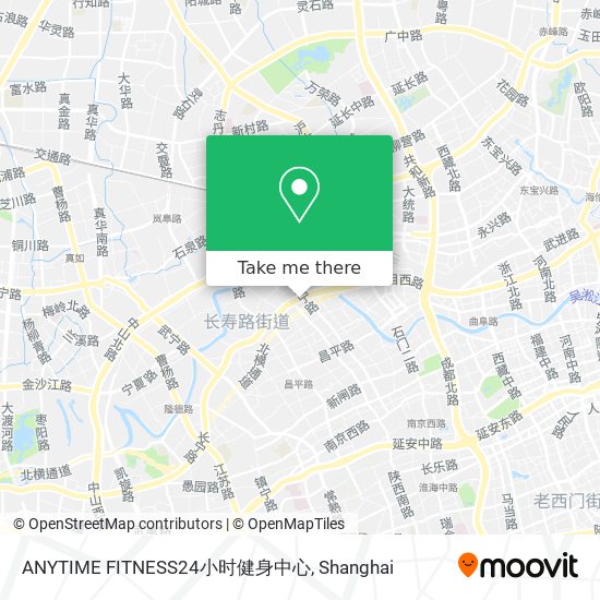 ANYTIME FITNESS24小时健身中心 map
