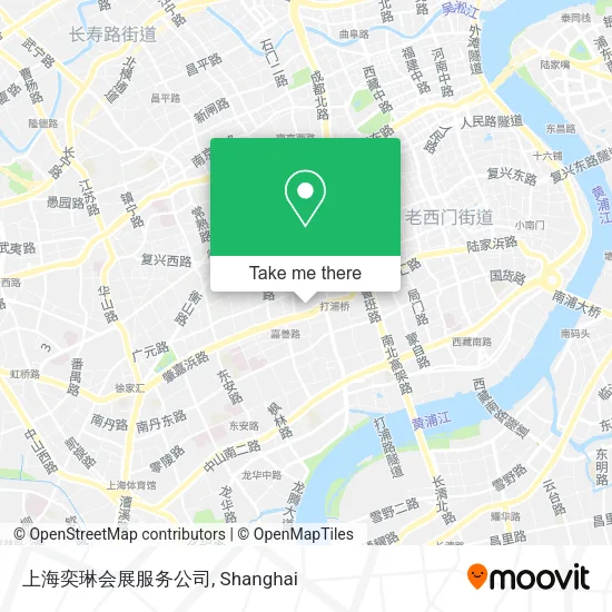 上海奕琳会展服务公司 map