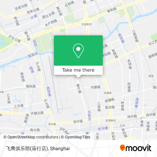 飞鹰俱乐部(庙行店) map
