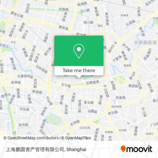 上海鹏圆资产管理有限公司 map