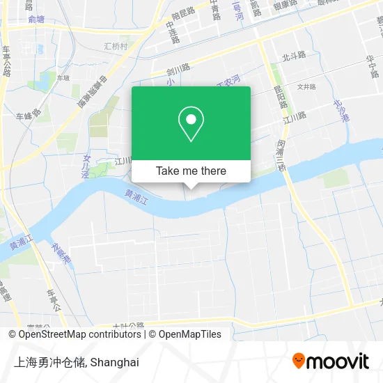 上海勇冲仓储 map