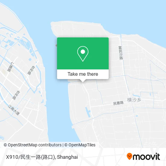 X910/民生一路(路口) map