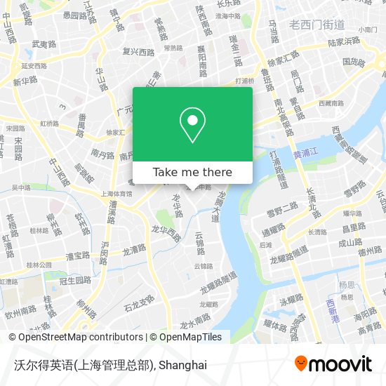 沃尔得英语(上海管理总部) map