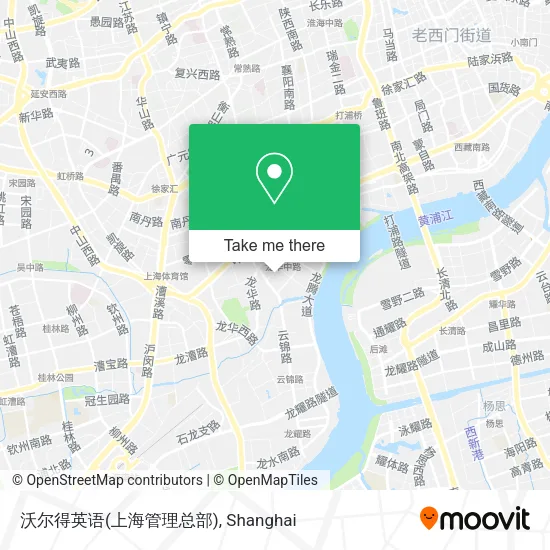 沃尔得英语(上海管理总部) map