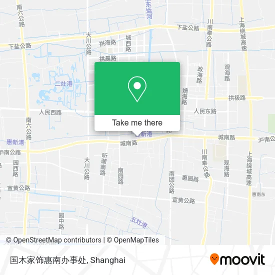 国木家饰惠南办事处 map