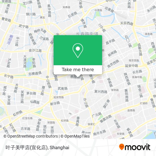 叶子美甲店(宣化店) map