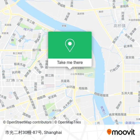 市光二村30幢-87号 map
