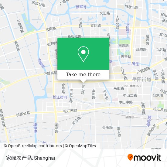 家绿农产品 map