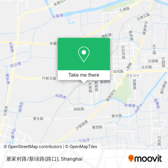 屠家村路/新绿路(路口) map