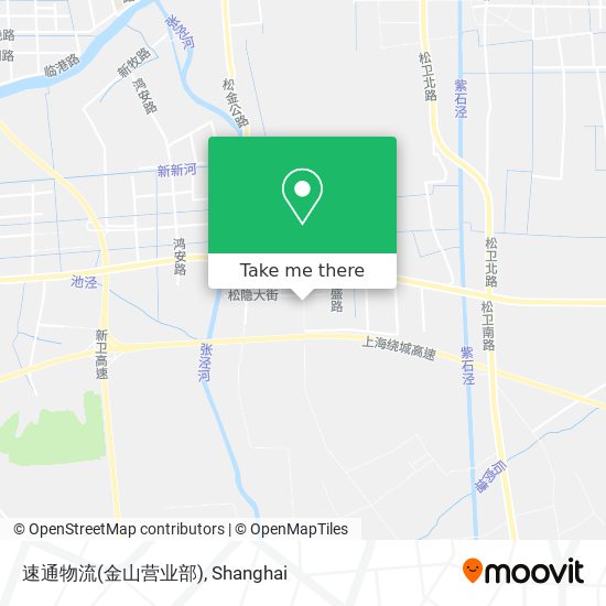 速通物流(金山营业部) map