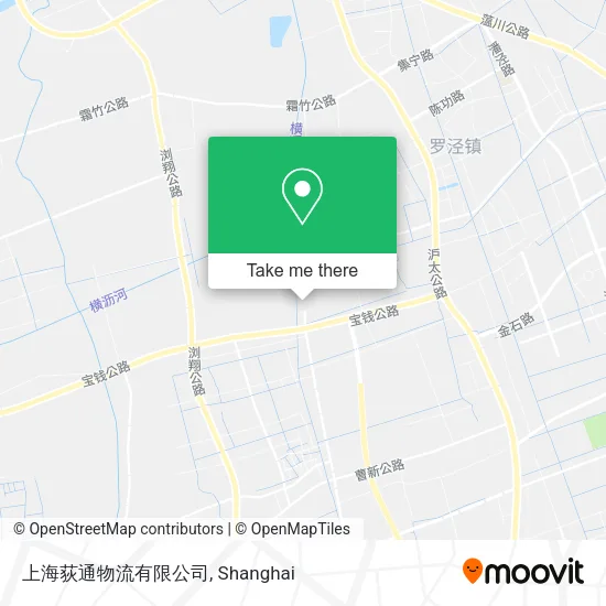 上海荻通物流有限公司 map