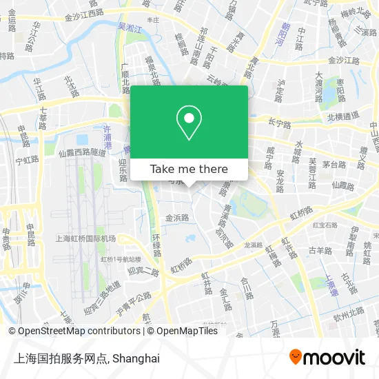 上海国拍服务网点 map