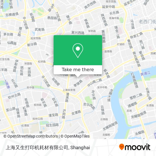 上海又生打印机耗材有限公司 map