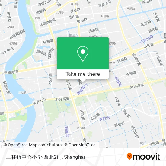 三林镇中心小学-西北2门 map