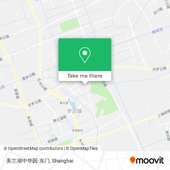 美兰湖中华园-东门 map