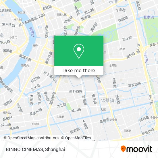 BINGO CINEMAS map