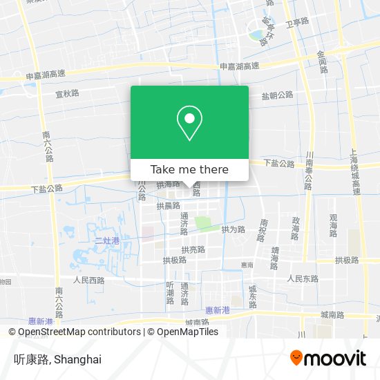 听康路 map