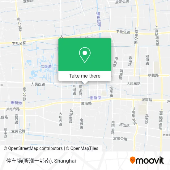 停车场(听潮一邨南) map