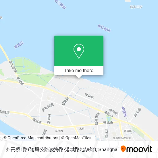 外高桥1路(随塘公路凌海路-港城路地铁站) map