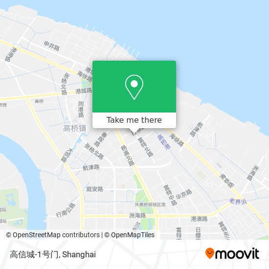 高信城-1号门 map