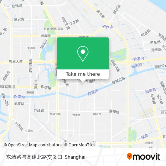 东靖路与高建北路交叉口 map