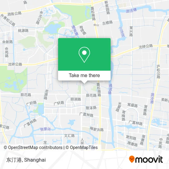 东汀港 map