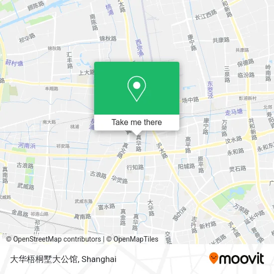 大华梧桐墅大公馆 map