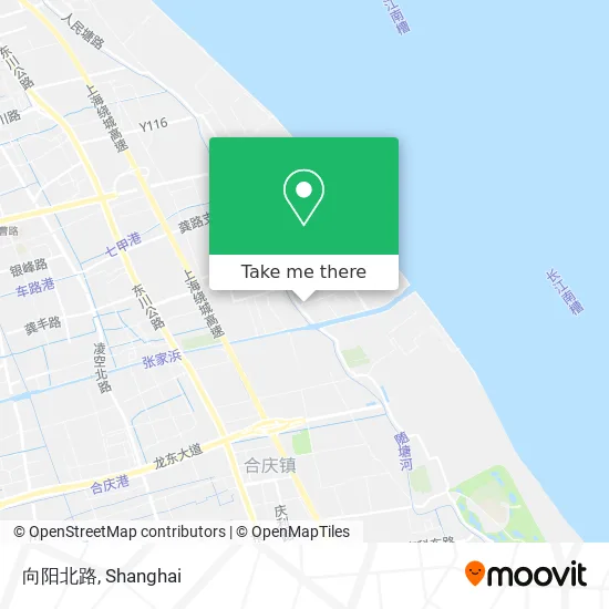 向阳北路 map