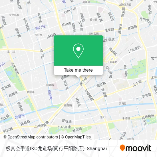 极真空手道IKO龙道场(闵行平阳路店) map