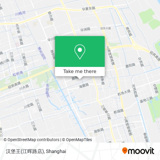 汉堡王(江晖路店) map