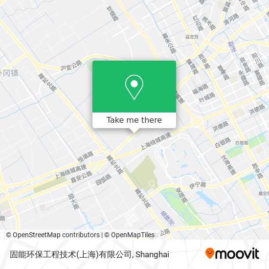 固能环保工程技术(上海)有限公司 map