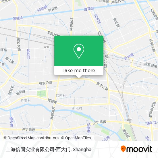 上海倍固实业有限公司-西大门 map